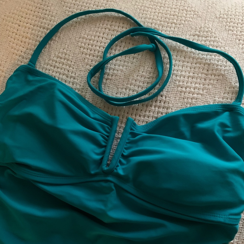 Teal swim, one piece